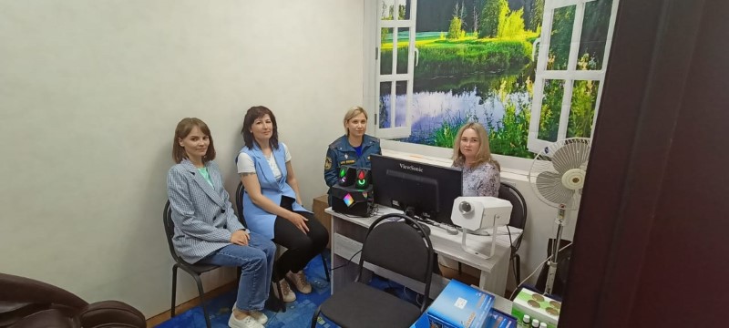 Участие в методическом занятии на тему: «Особенности психического состояния и поведения пострадавших в ЧС»