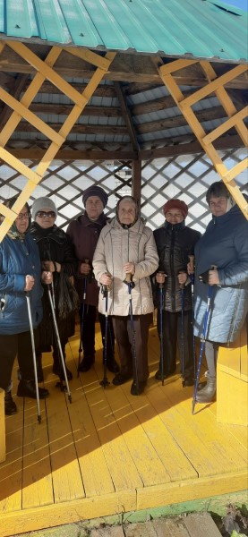 Клуб по скандинавской ходьбе «РИТМ»