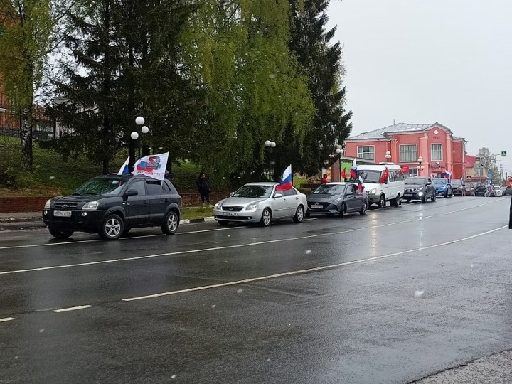 Участие в автопробеге, посвященном 79-ой годовщине Победы в Великой Отечественной войне 1941-1945 годов