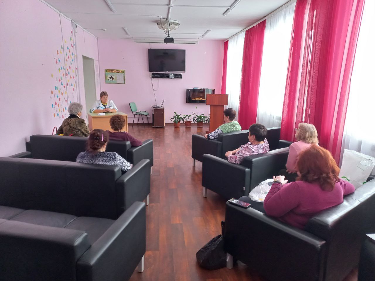 Беседа с медицинским работником в ОДП