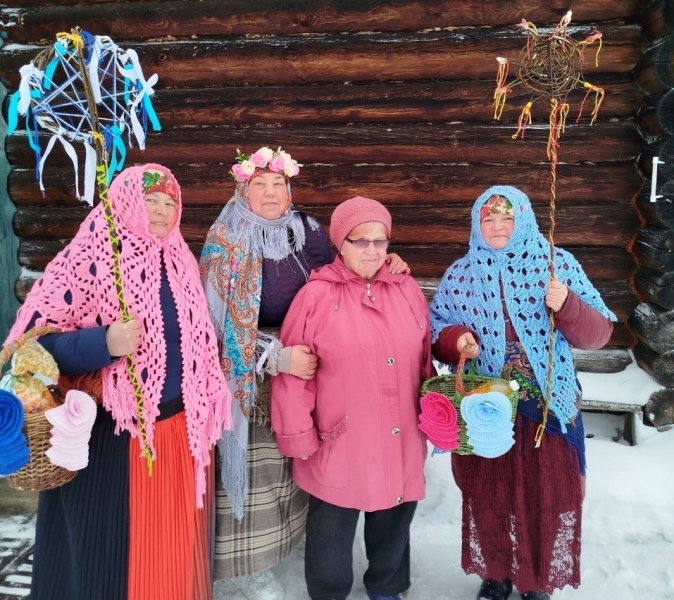  Коляда: социальные работники сохраняют традиции